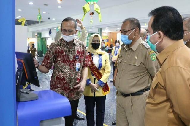 Plt Wali Kota Medan Cek Kesiapan Protokoler Kesehatan di Pelayanan Perbankan