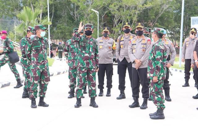 Panglima TNI dan Kapolri ke Batam, Pesankan Patuhi Protokol Kesehatan di Masa Transisi New Normal