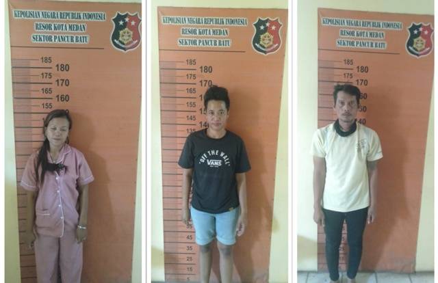 Polsek Pancur Batu Grebek 2 Wanita Bersama 1 Pria di Komplek Milala, Ternyata Miliki Sabu