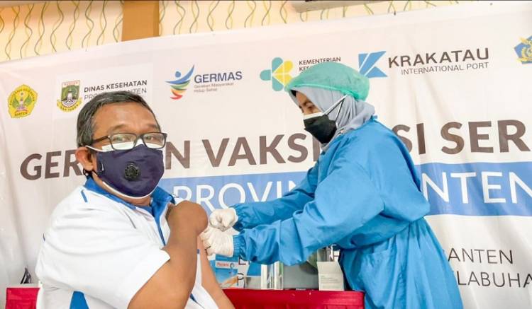 Anak Usaha Krakatau Steel Dukung Program 2 Juta Vaksin per Hari, Gerak Cepat Gelar Vaksinasi Massal