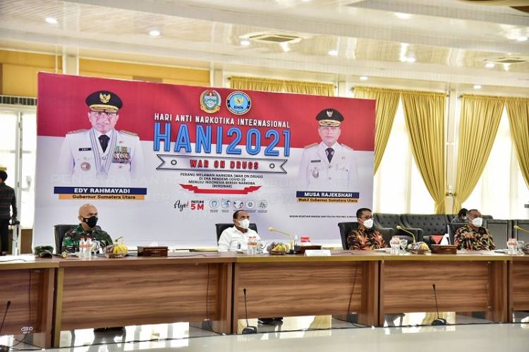 Pernah Kerahkan Tank Tutup &lsquo;Kampung Kubur&rsquo;, Gubernur Edy Rahmayadi Ajak Semua Pihak Peduli Cegah Narkoba