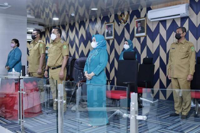 Peringatan Harganas 2021, Bobby dan Kahiyang Komitmen Turunkan Angka Stunting di Kota Medan