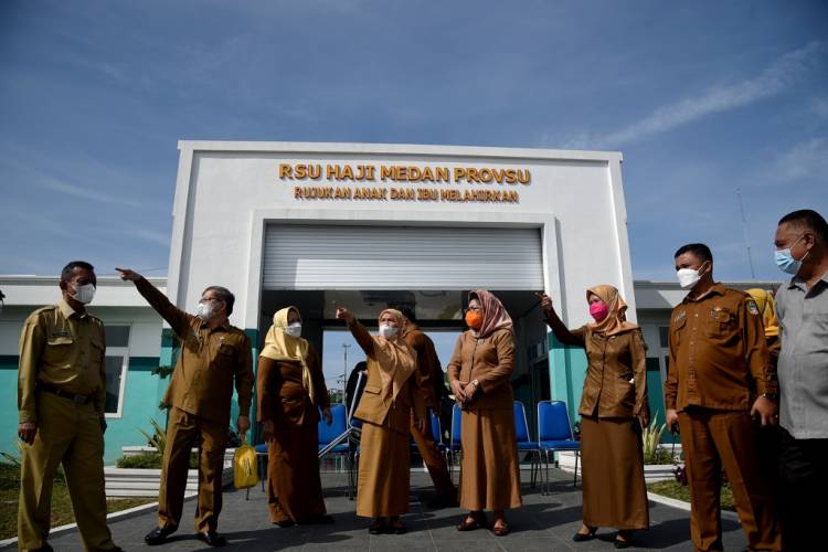 Tinjau RSU Haji Medan, Sekdaprov Sabrina Harapkan Jadi Rumah Sakit Terbaik di Sumut