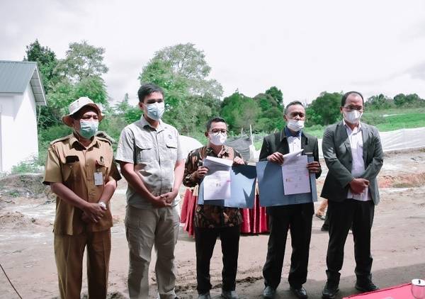 Bupati Humbahas Saksikan Penandatanganan PKS Food Estate Pola Kemitraan Investor