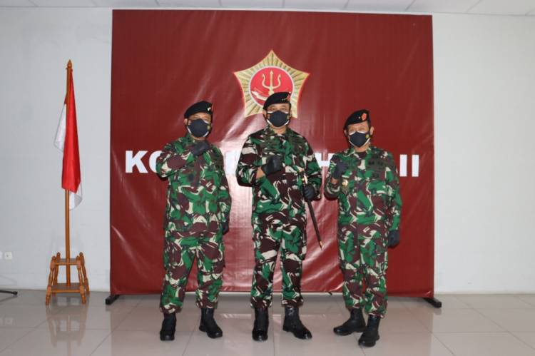 Pangkogabwilhan II Pimpin Sertijab Kepala Staf Kogabwilhan II