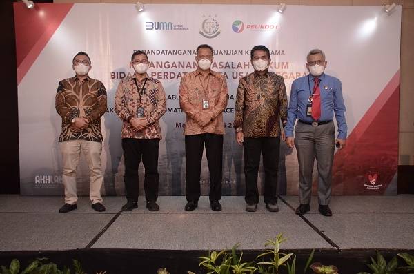 Optimalkan Penanganan Hukum Bidang Perdata dan Tata Usaha Negara, Pelindo 1 Lakukan Kerjasama dengan Kejati Sumut