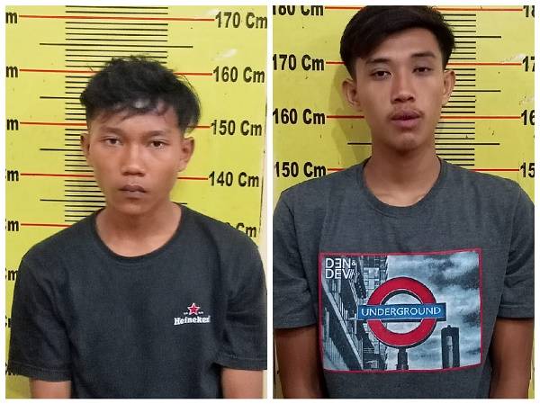 Aksi Curanmor Terekam CCTV, Barus dan Saidam Diringkus Polsek Deli Tua di Jalan Eka Warni