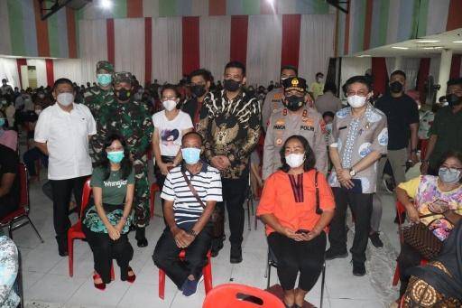 Pemko Medan Gelar Vaksinasi Massal, Targer 1.000 Dosis Vaksin Terlampaui
