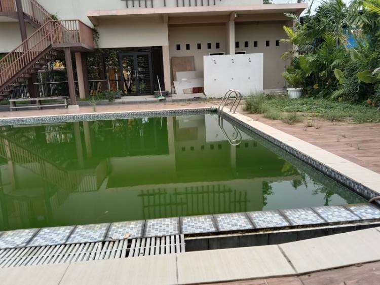 Warga Minta Camat Deli Tua Segera Tangani Kasus Kolam Renang Grand Monaco, Jadi Sarang Nyamuk