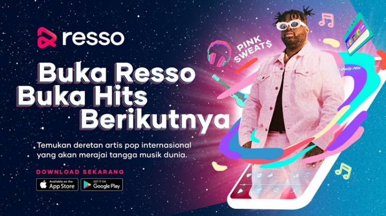 Resso Gandeng Pink Sweat$ Luncurkan Kampanye 'Buka Resso Buka Hits Berikutnya'