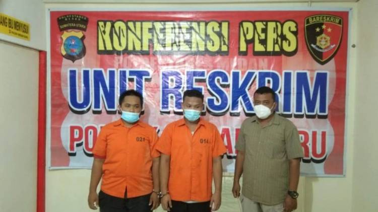 Polisi Tangkap 2 Orang Pemuda Kantongi Sabu di Jalan Flamboyan Raya
