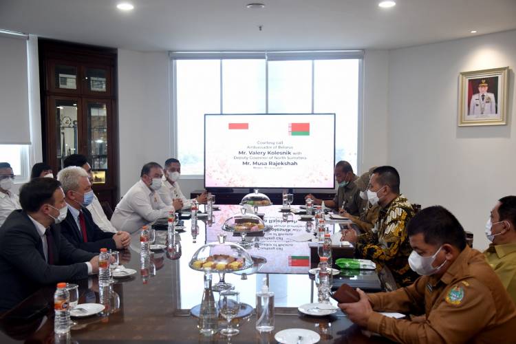 Optimalkan Potensi di Sumut, Gubernur Apresiasi Kunjungan Dubes Belarus
