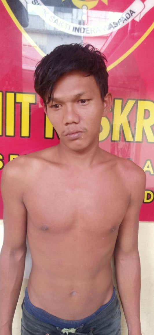 Unit Reskrim Polsek Medan Area Tangkap Seorang Komplotan Bongkar Bangunan Mesjid