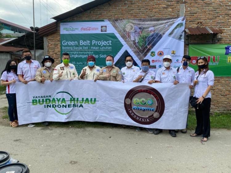 Peringati Hari Lingkungan Hidup, Yayasan Budaya Hijau Indonesia Lakukan Penanaman Pohon