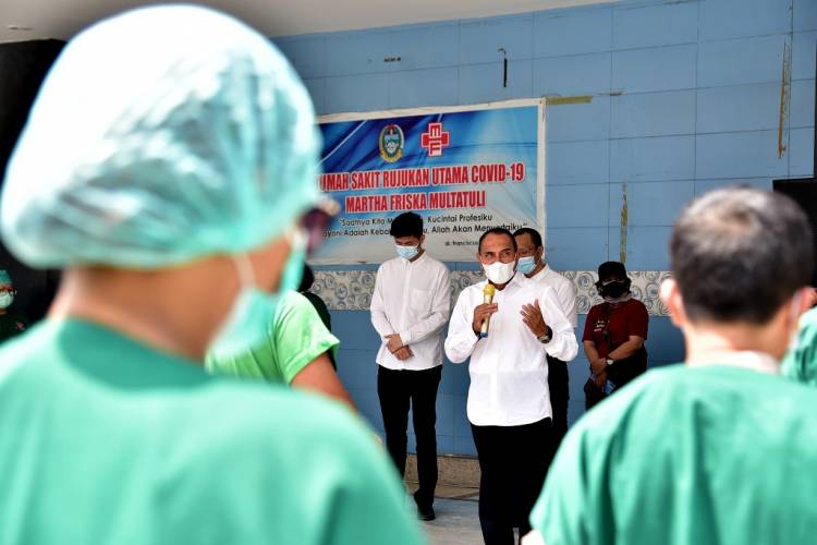Gubernur Sumut Edy Rahmayadi Tambah 320 Kamar Rujukan Isolasi Covid-19