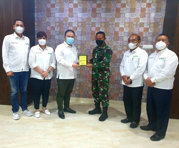 Pengurus CSR Sumut Dipimpin Arman Chandra Gelar Silaturahmi dengan Pangdam I/BB