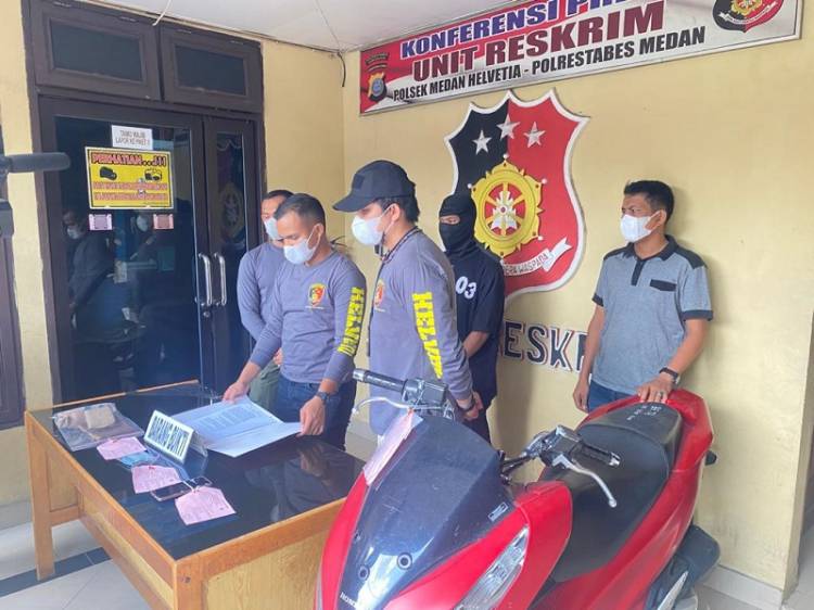 Gagal Beraksi, Seorang Pelaku Jambret Nyaris Diamuk Massa di Jalan Asrama Medan