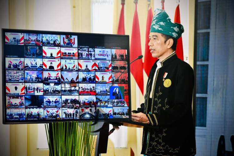 Hadapi Peningkatan Rivalitas Antarideologi, Presiden: Perkokoh Nilai Pancasila dalam Berbangsa