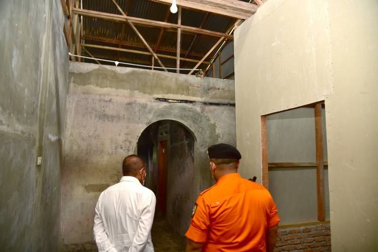 Gubernur Edy Rahmayadi Berharap Korban Kebakaran Segera Tempati Rumah Baru