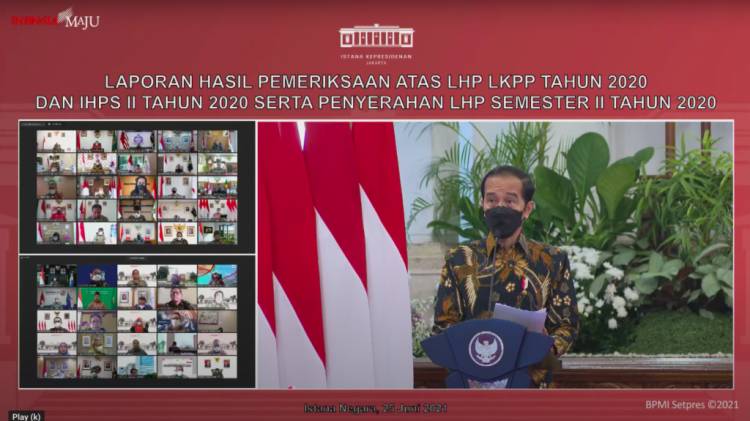 Peroleh WTP Sejak 2016, Presiden: Kelola Uang Rakyat Secara Transparan dan Akuntabel