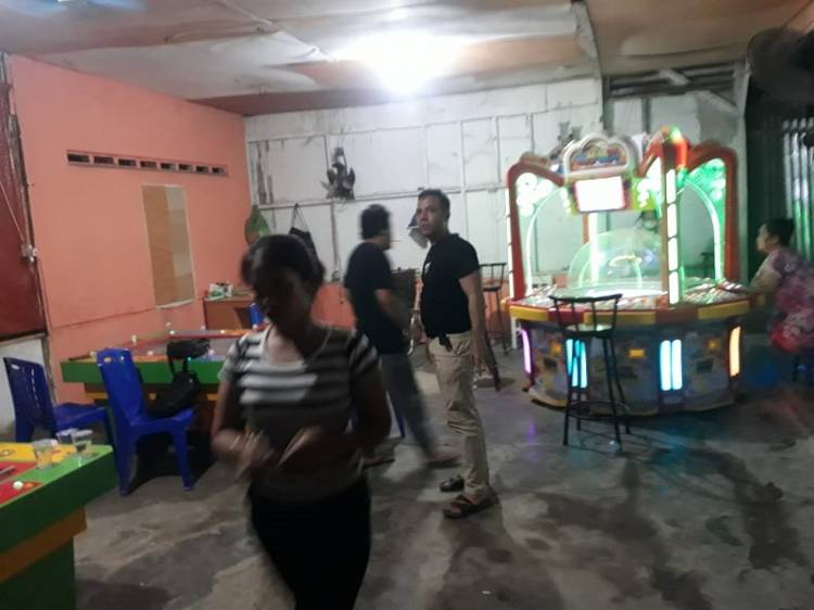 Sempat Digerebek Polisi, Markas Judi Tembak Ikan dan Bola Giling di Jalan Berlian Sari Medan Tetap Beroperasional