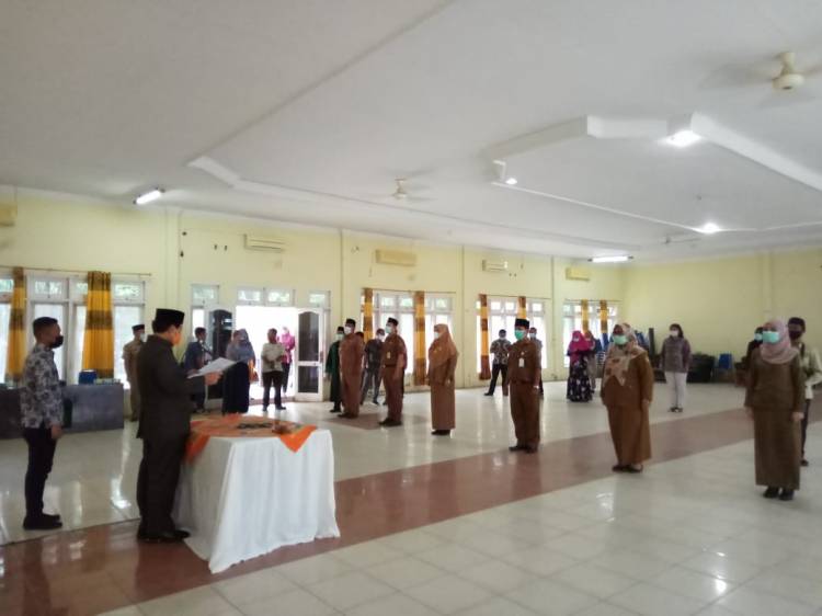 Lantik 8 Kepala UPT Puskesmas, Bupati Langkat Ingatkan untuk Jalankan Tugas dengan Baik