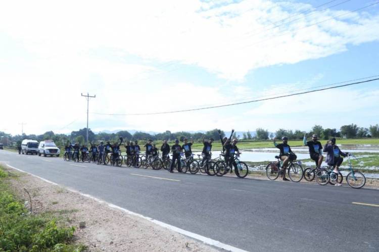 RKI Gelar Geobike Caldera Toba #7, Event Cerdas di Masa Pandemi