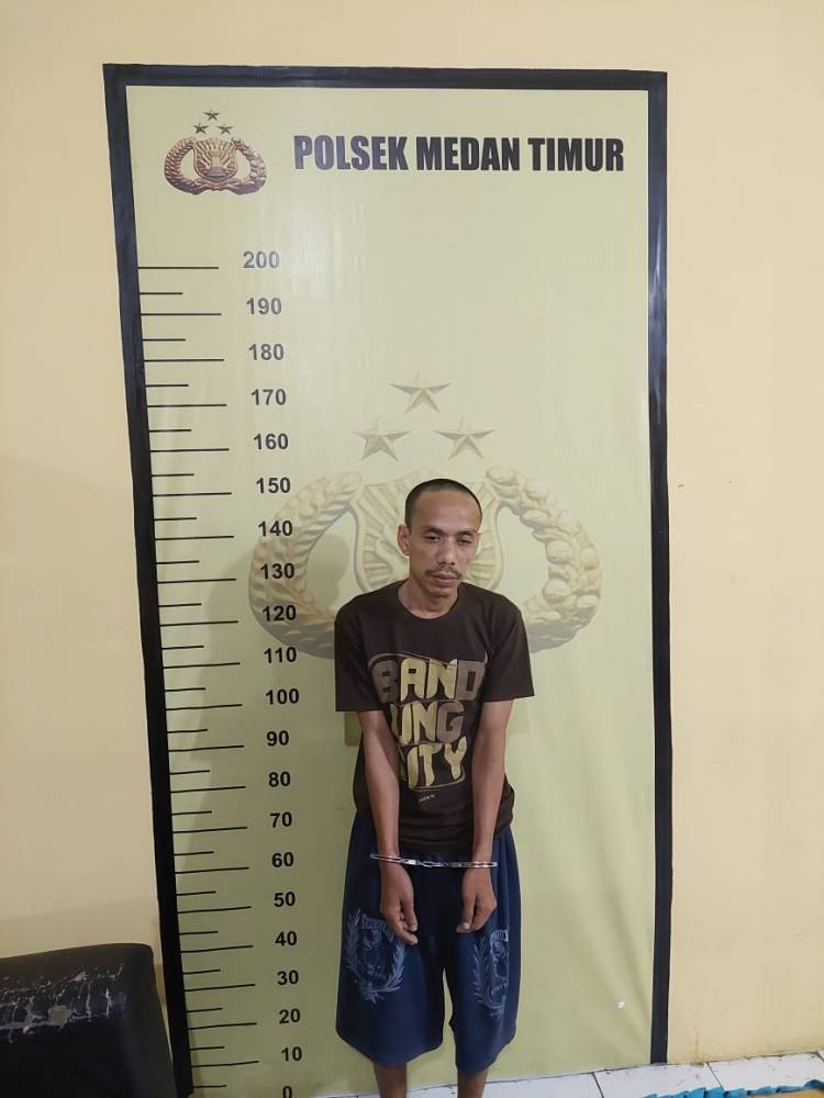 Maling Spesialis Kos-kosan di Medan Ditangkap