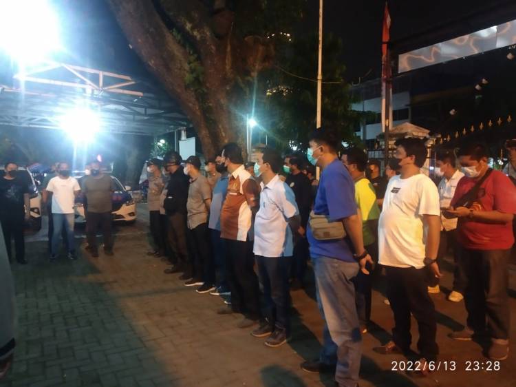Antisipasi Kejahatan di Jalanan dan  Geng Motor, Polisi Patroli Tengah Malam di Medan