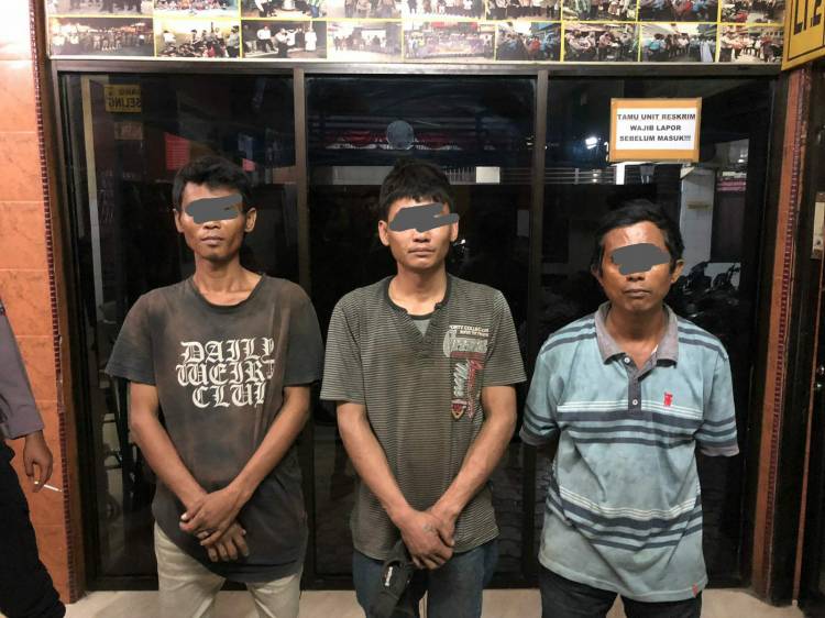 Komplotan  Pencuri Pagar Rumah Menggunakan Becak Disergap Sat Samapta Polrestabes Medan