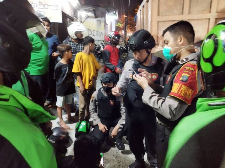  Temukan Laka Lantas di Jalan Brigjen Katamso, Ini Yang Dilakukan Unit Turjawali Sat Samapta Polrestabes Medan