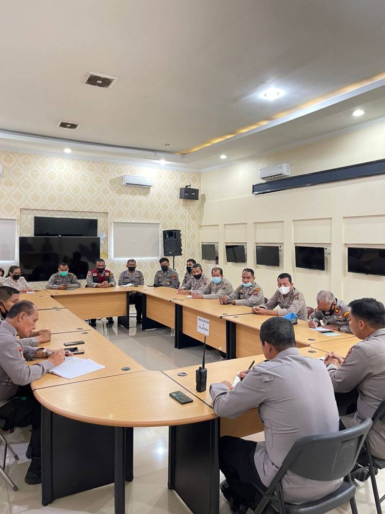 Analisa dan Evaluasi, Kapolrestabes Medan Tekankan Penjagaan Tahanan