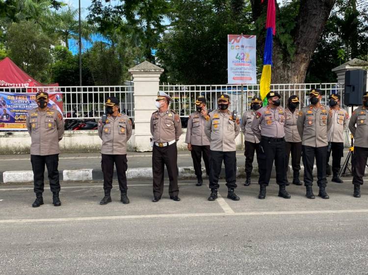 Kapolrestabes Tekankan kepada Anggota Berikan Keamanan Baik Kegiatan Apeksi di Medan