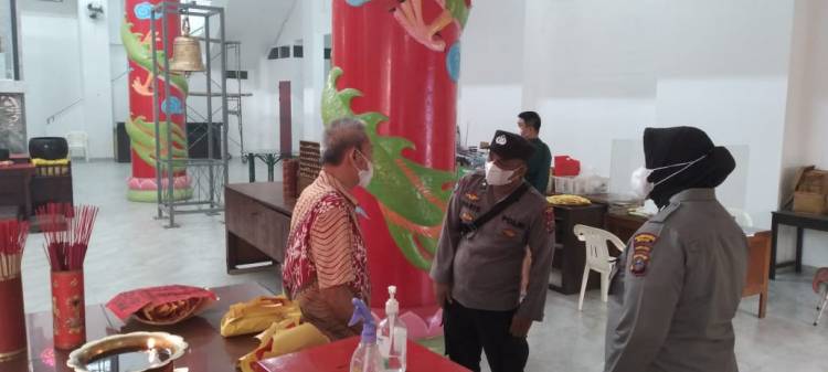  Polrestabes Medan Gelar Silaturahmi dengan Tokoh Agama Buddha di Vihara Jalan Asia