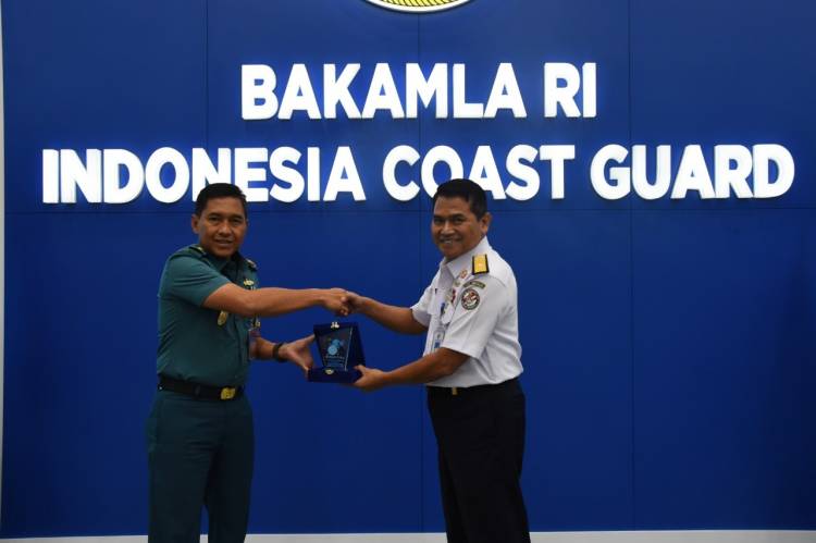 Bakamla RI Terima Kunjungan Kerja Puskodal TNI AL