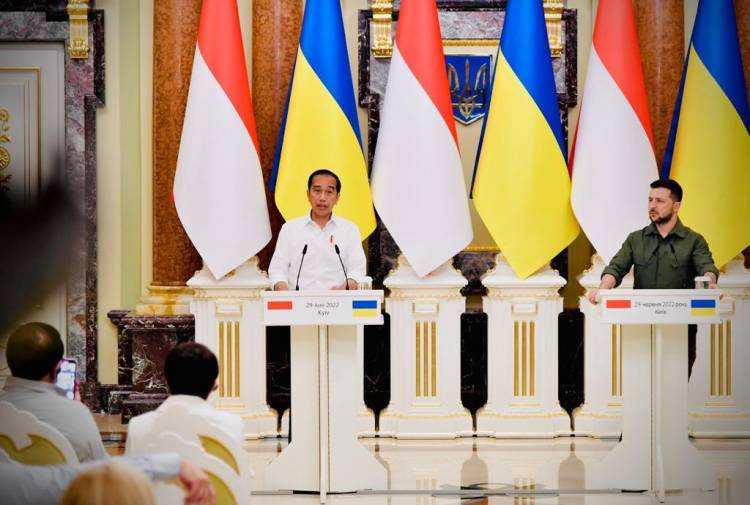 Presiden Jokowi: Kunjungan ke Ukraina Wujud Kepedulian Indonesia untuk Ukraina