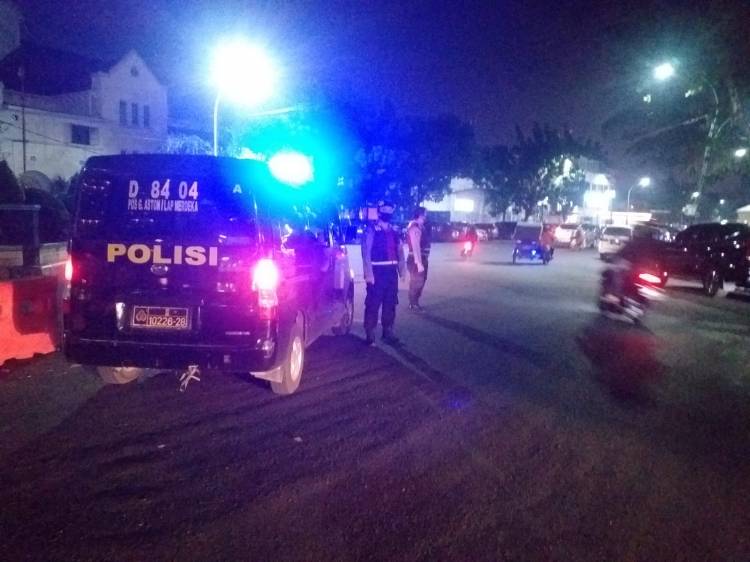 Antisipas Kejahatan di Jalanan, Sat Samapta Polrestabes Medan Gencar Patroli Blue Light