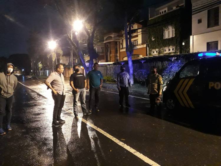 Antisipasi Kamtibmas, Polsek Medan Baru Patroli Malam Hari