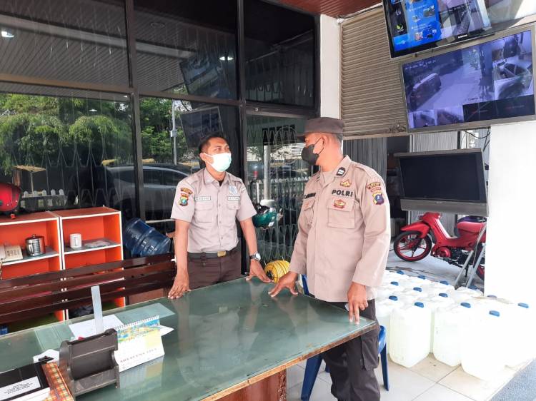Poskamling Aktif Kembali, Polrestabes Medan Ajak Petugas Satkamling Terapkan Prokes