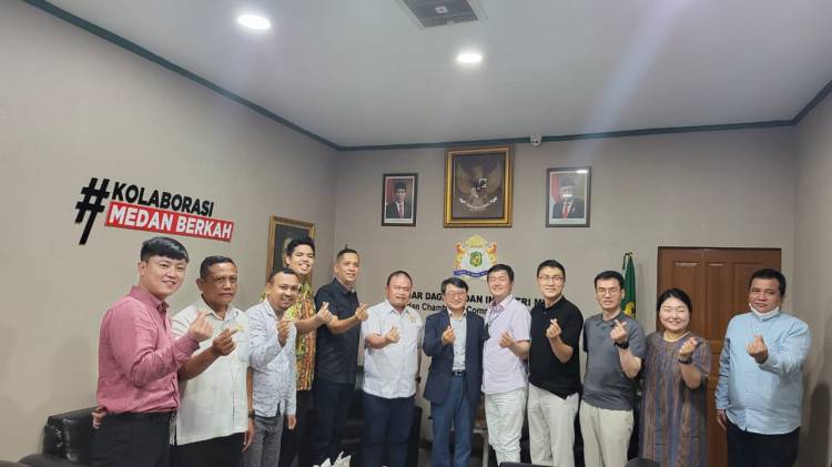 Kunjungi KADIN Medan, Pengusaha Korsel Tertarik Buka Y-Mart di Medan