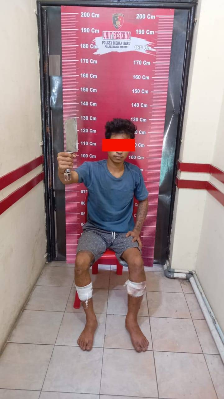 Melawan Petugas, DPO Kasus Curas Tumbang Ditembak Polisi di Jalan Antariksa