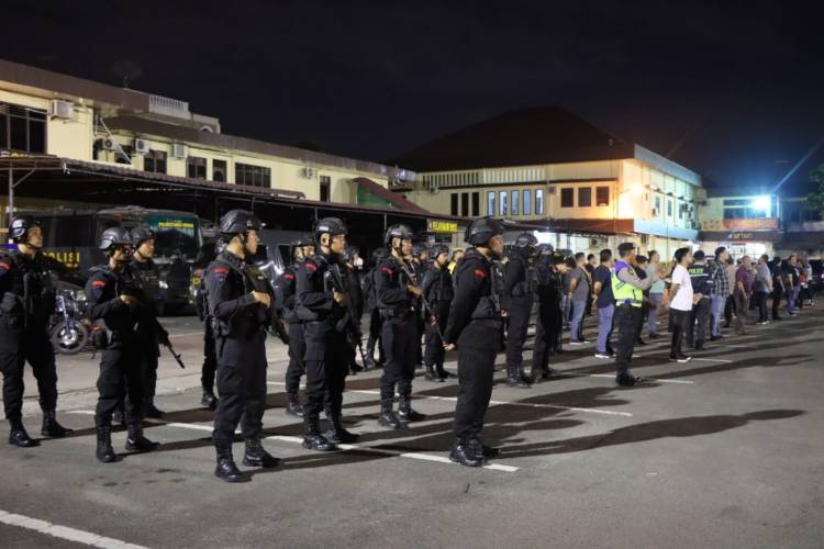 Tekan Aksi Geng Motor, Polrestabes Medan Tingkatkan Patroli Malam Hari