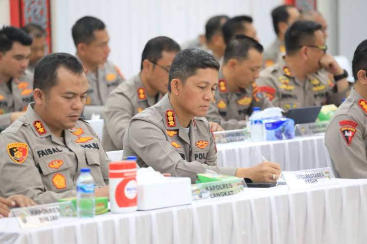 Kapolrestabes Medan Hadiri Taklimat Akhir Audit Kinerja Tahap II