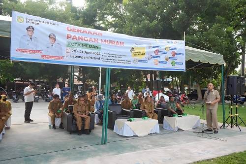 Gerakan Pangan Murah Bantu Warga Jelang Idul Adha, Walikota Medan Ingatkan Jangan Ada ASN &ldquo;Bermain&rdquo;