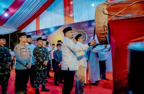 Walikota Medan, Forkopimda dan Ulama Takbiran Bersama Sambut Idul Adha 1444 H di Balai Kota