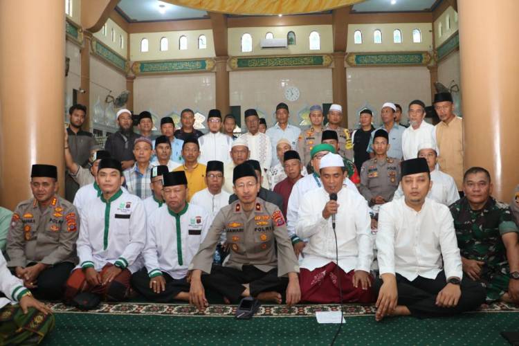 Safari Subuh Jalin Silaturrahmi, Wakapolda Sumut : Antara Iman dan Aman Harus Sejalan