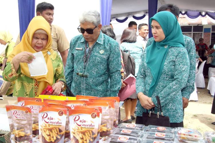 PKK Kategori UP2K Kelurahan Baru Kecamatan Siantar Utara Dimonitoring Tim PKK Sumut