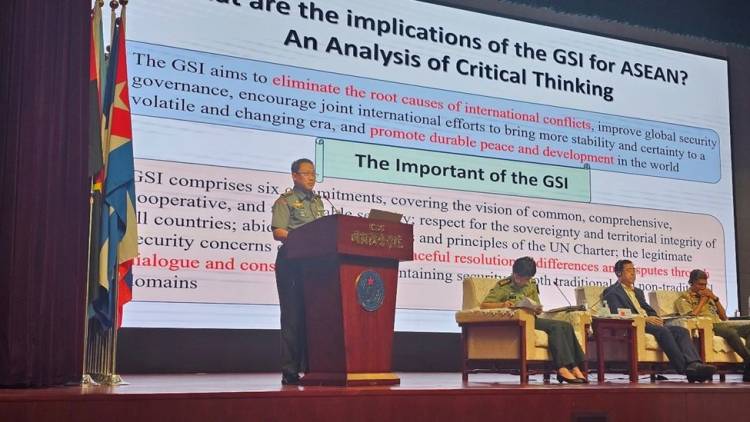 Siswa TNI Jadi Pembicara di  The 7th International Defense Forum 