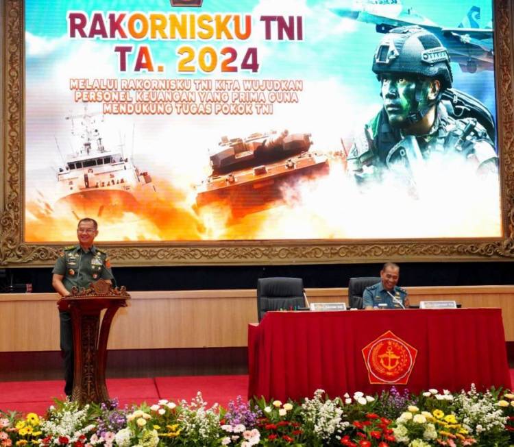 Kasum TNI Buka Rakornis Keuangan TNI Tahun 2024