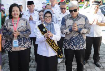 Walikota Lepas Siswa siswi PAUD SAB Binaan TP PKK Pematangsiantar